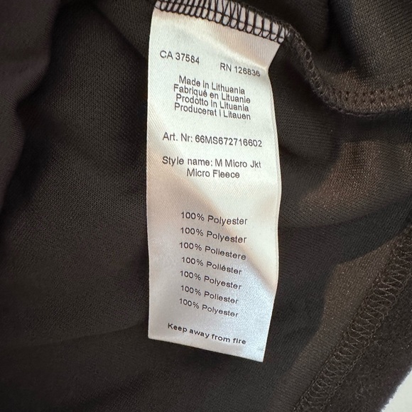 J Lindeberg Micro Fleece Jacket in size Medium. - Picture 5 of 5